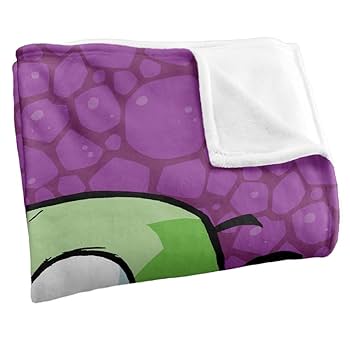 Amazon｜Invader Zim ブランケット 36インチx58インチ 豚に乗る
